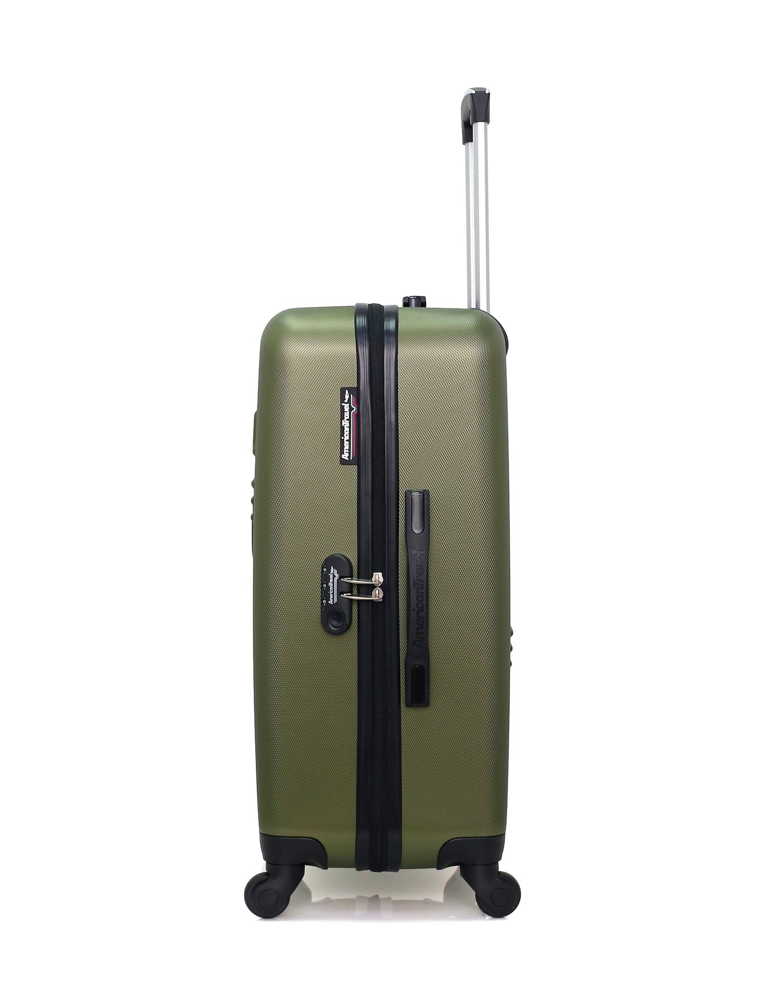 3er-Set: Mittelgroßer Koffer, Handgepäck ud Handgepäck XXS ABS 4 Rollen CHELSEA