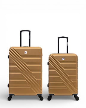 2er-Pack Hartschalenkoffer: Großer Koffer und mittelgroßer Koffer REDWOOD