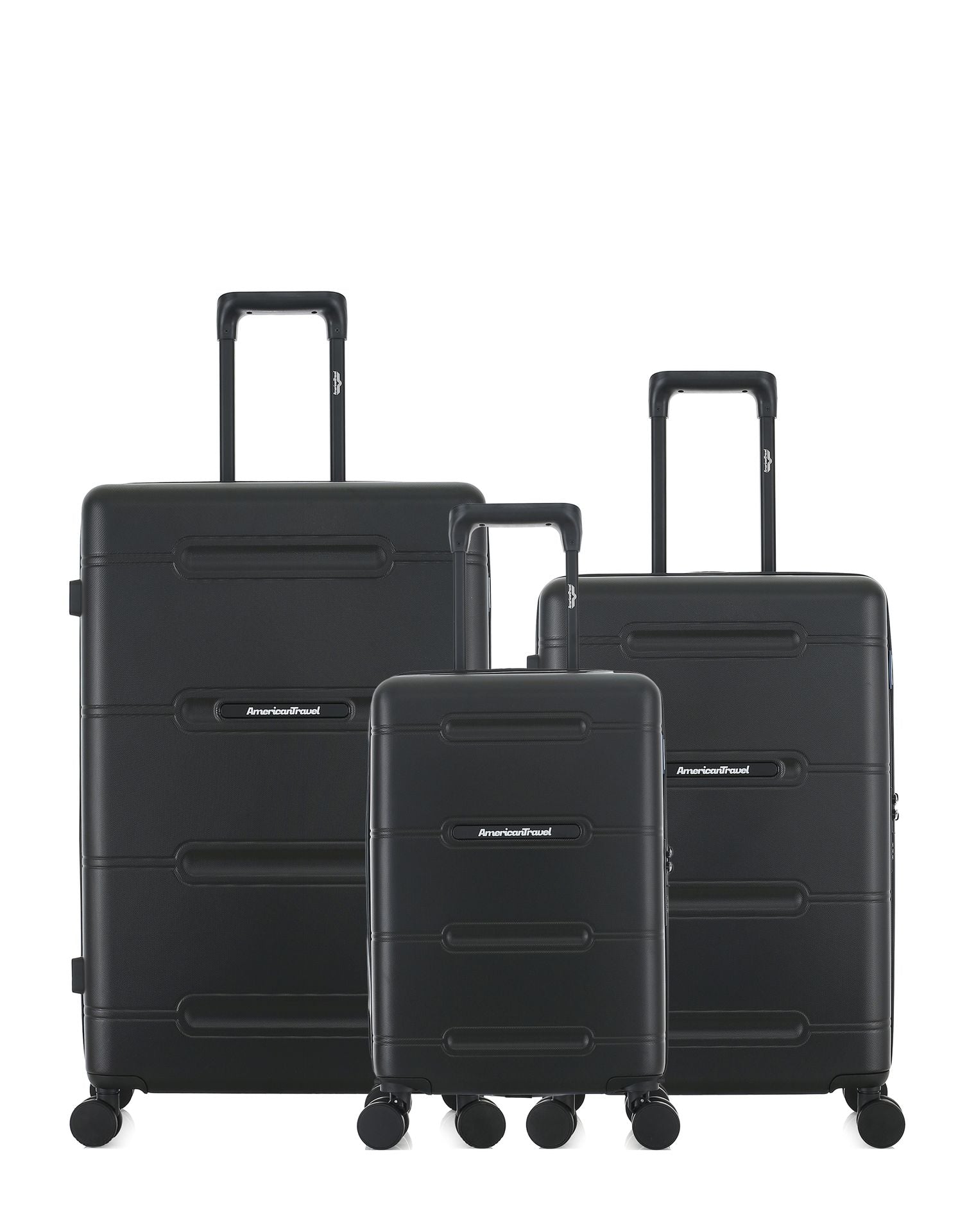 3er-Pack Hartschalenkoffer: Großer Koffer, mittelgroßer Koffer und Handgepäck XS CLEVELAND