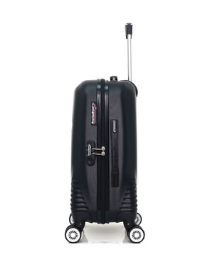 Set de 2 Valises Weekend et Cabine Abs DC 4 roues