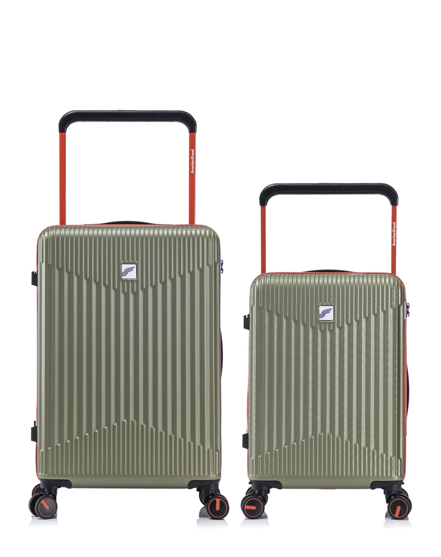 2er-Pack Hartschalenkoffer: Mittelgroßer Koffer und Handgepäck NORTH BEACH