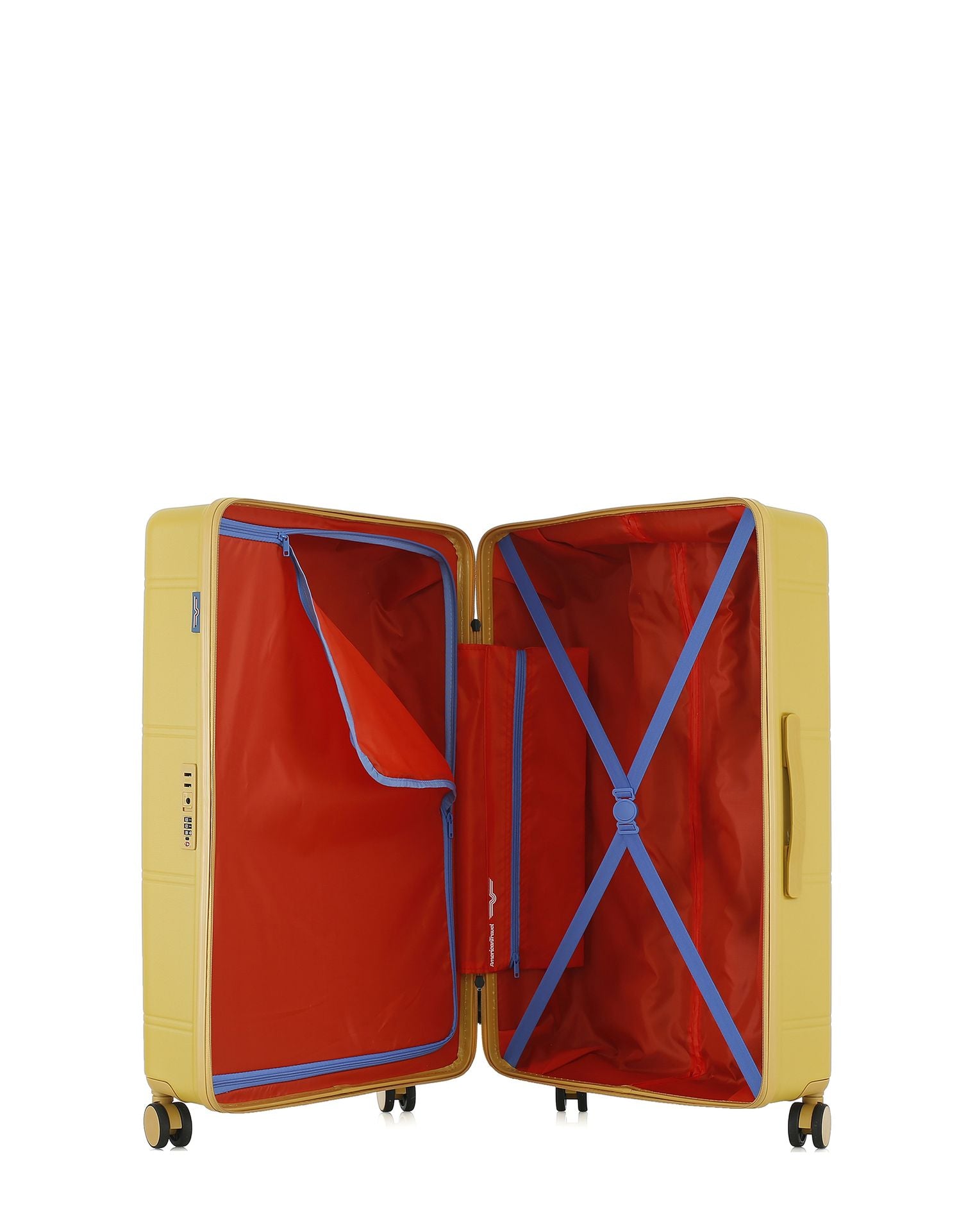 2er-Pack Hartschalenkoffer: Großer Koffer und Handgepäck CLEVELAND