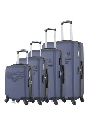 Set de 4 Valises ABS Chelsea-M 4 Roues