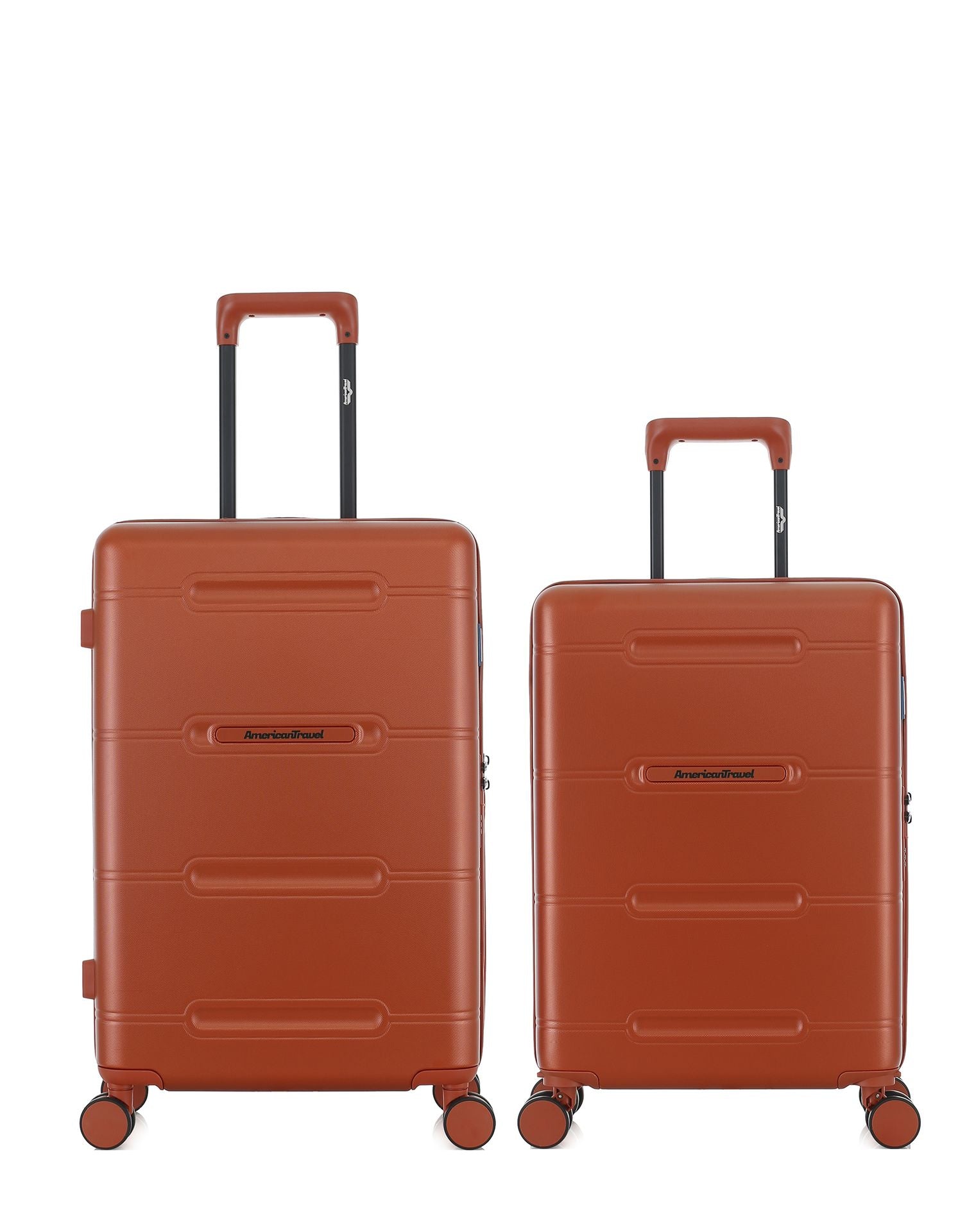 2er-Pack Hartschalenkoffer: Mittelgroßer Koffer und Handgepäck CLEVELAND