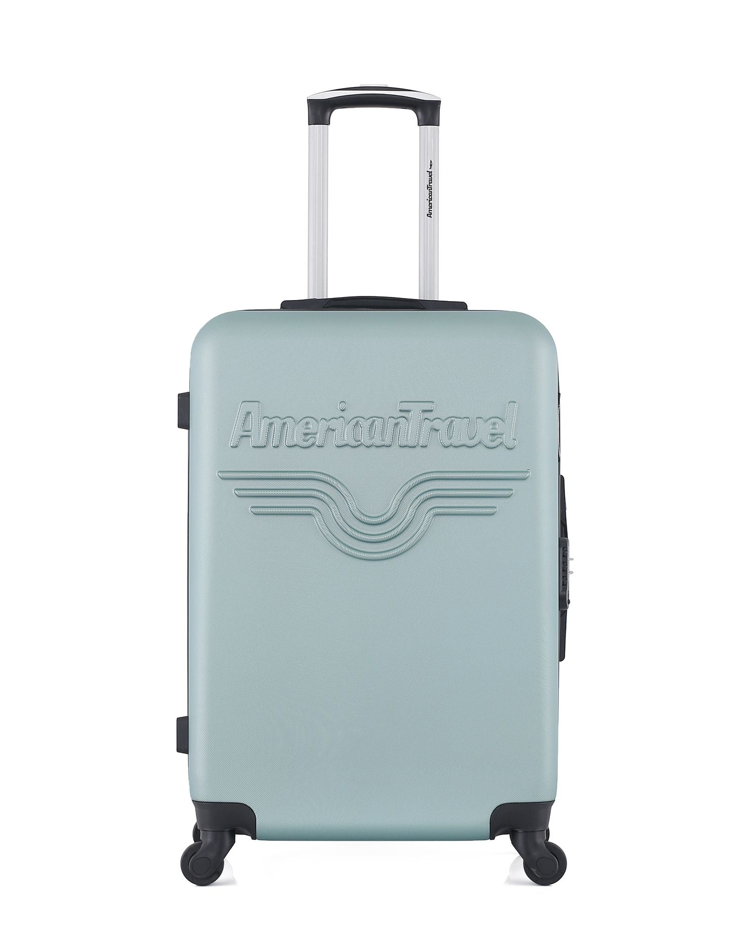 3er-Set: Mittelgroßer Koffer, Handgepäck ud Handgepäck XXS ABS 4 Rollen CHELSEA