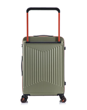 2er-Pack Hartschalenkoffer: Mittelgroßer Koffer und Handgepäck NORTH BEACH