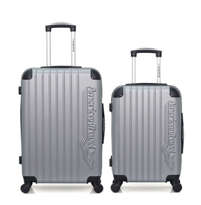 Set de 2 Valises Weekend et Cabine Abs BUDAPEST 4 roues