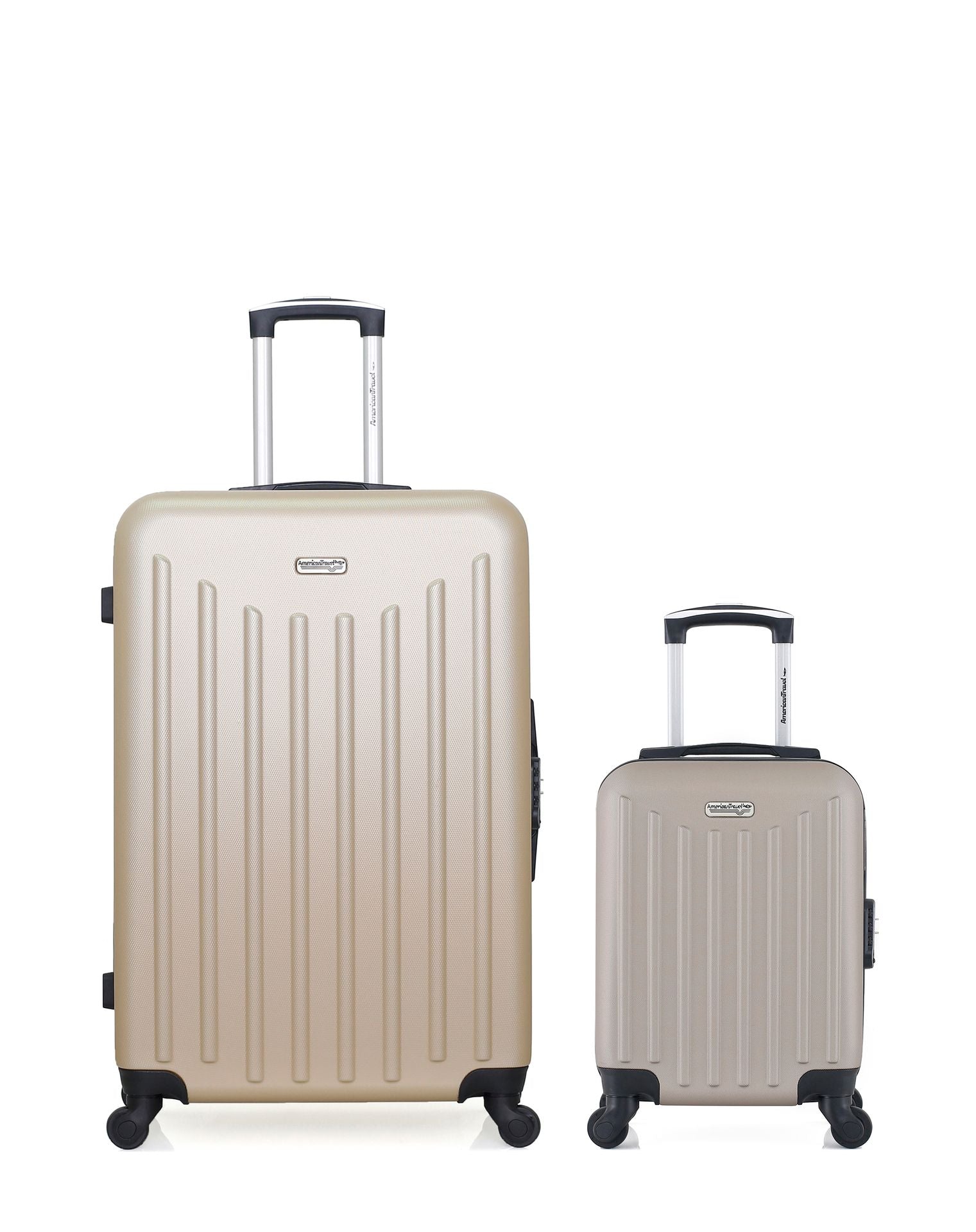 Lot de 2 Valises Rigides Grand Format et Cabine XXS BROOKLYN