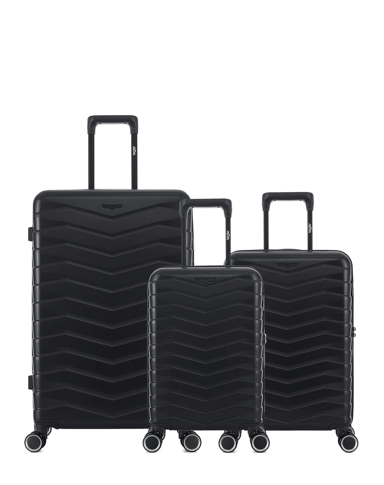 Lot de 3 Valises Rigides Grand Format, Cabine et Cabine XS SEATTLE