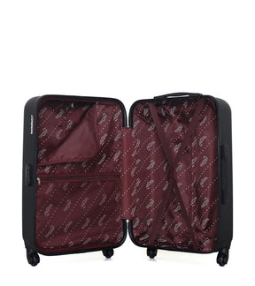 Lot de 3 Valises Grand Format, Valise Taille Moyenne et Vanity CHELSEA