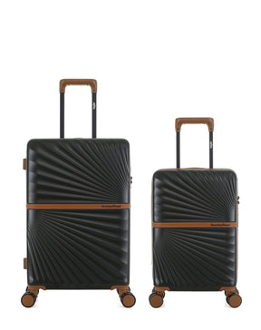 Lot de 2 Valises Rigides Taille Moyenne et Cabine XS OAKLAND