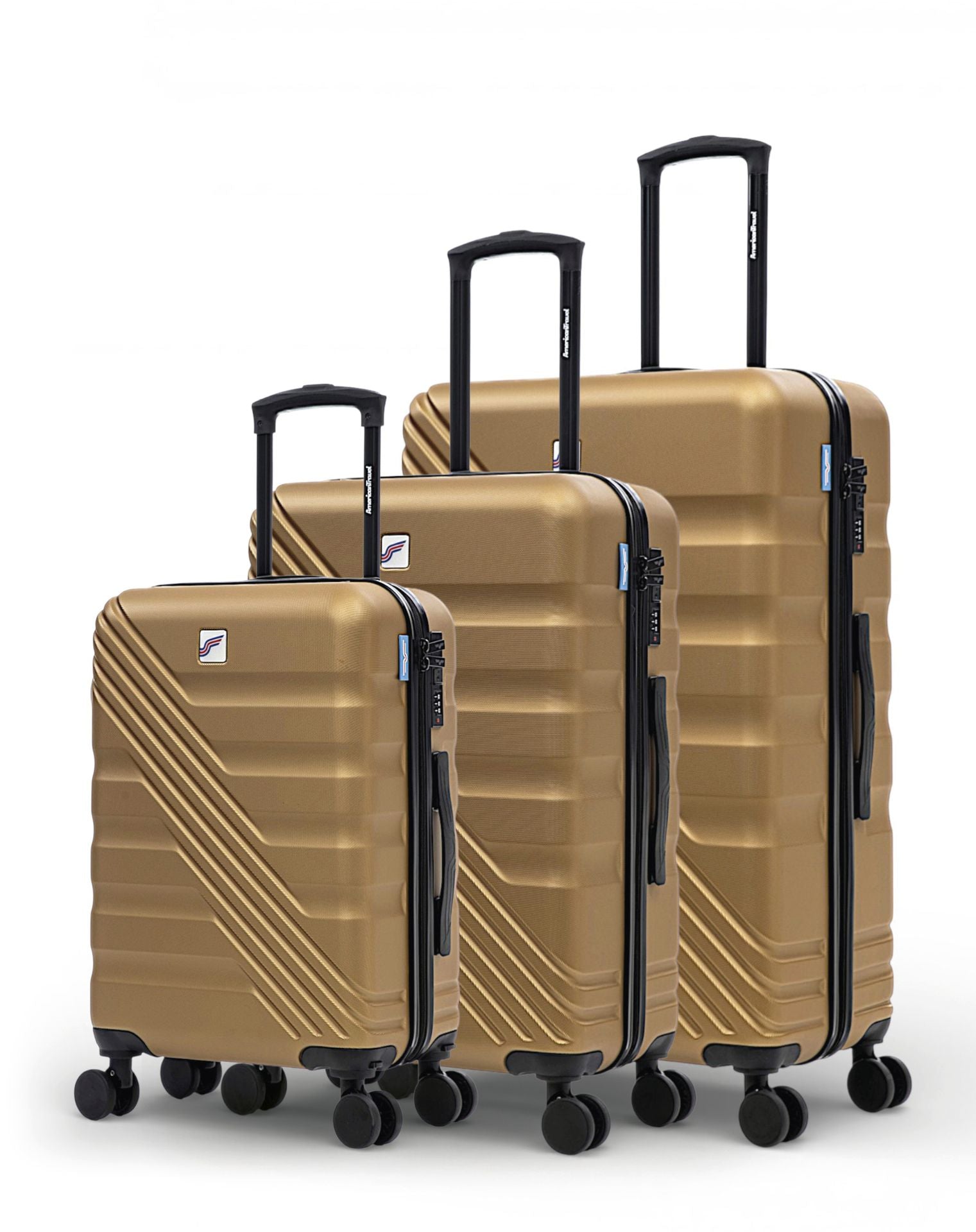 3er-Set Hartschalenkoffer REDWOOD
