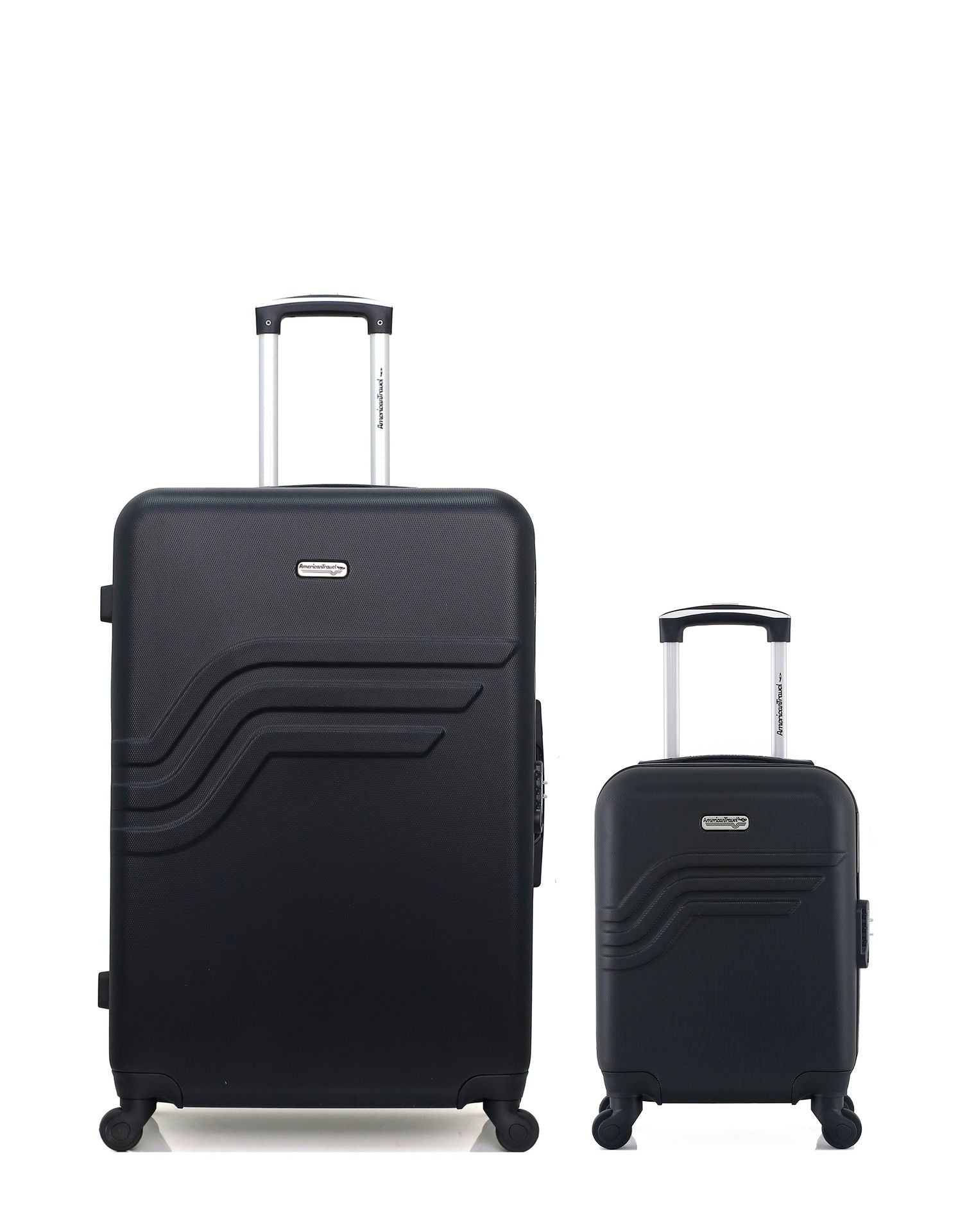 Lot de 2 Valises Rigides Grand Format et Cabine XXS QUEENS