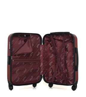 Set de 2 Valises Abs CHELSEA 4 roues