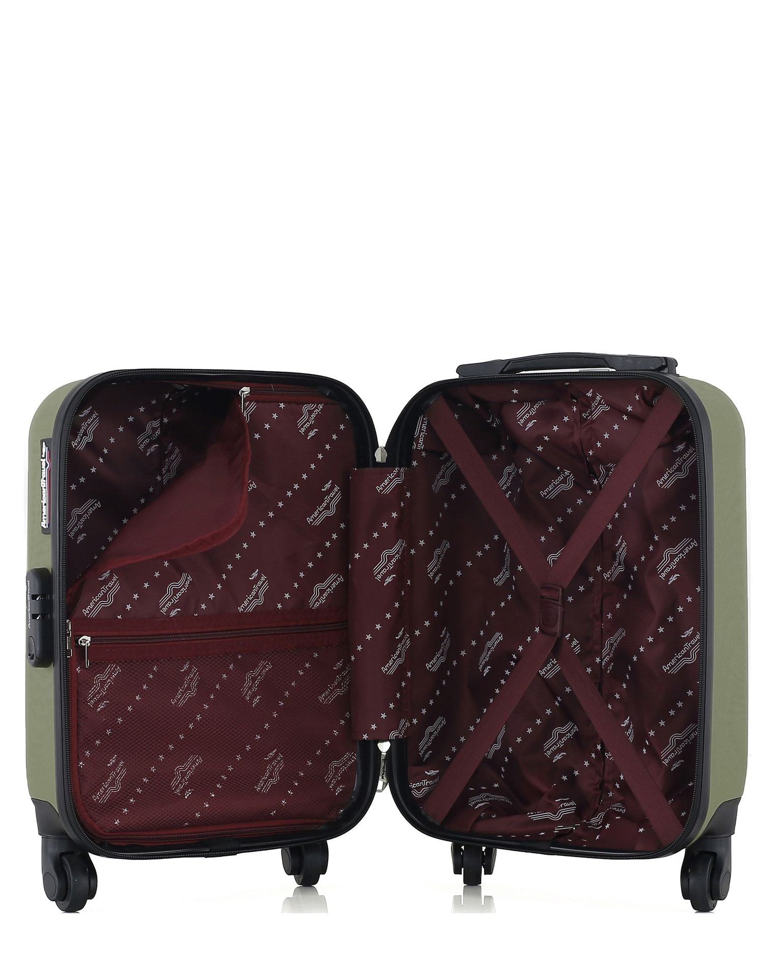 Set de 4 Valises ABS Bronx-M 4 Roues