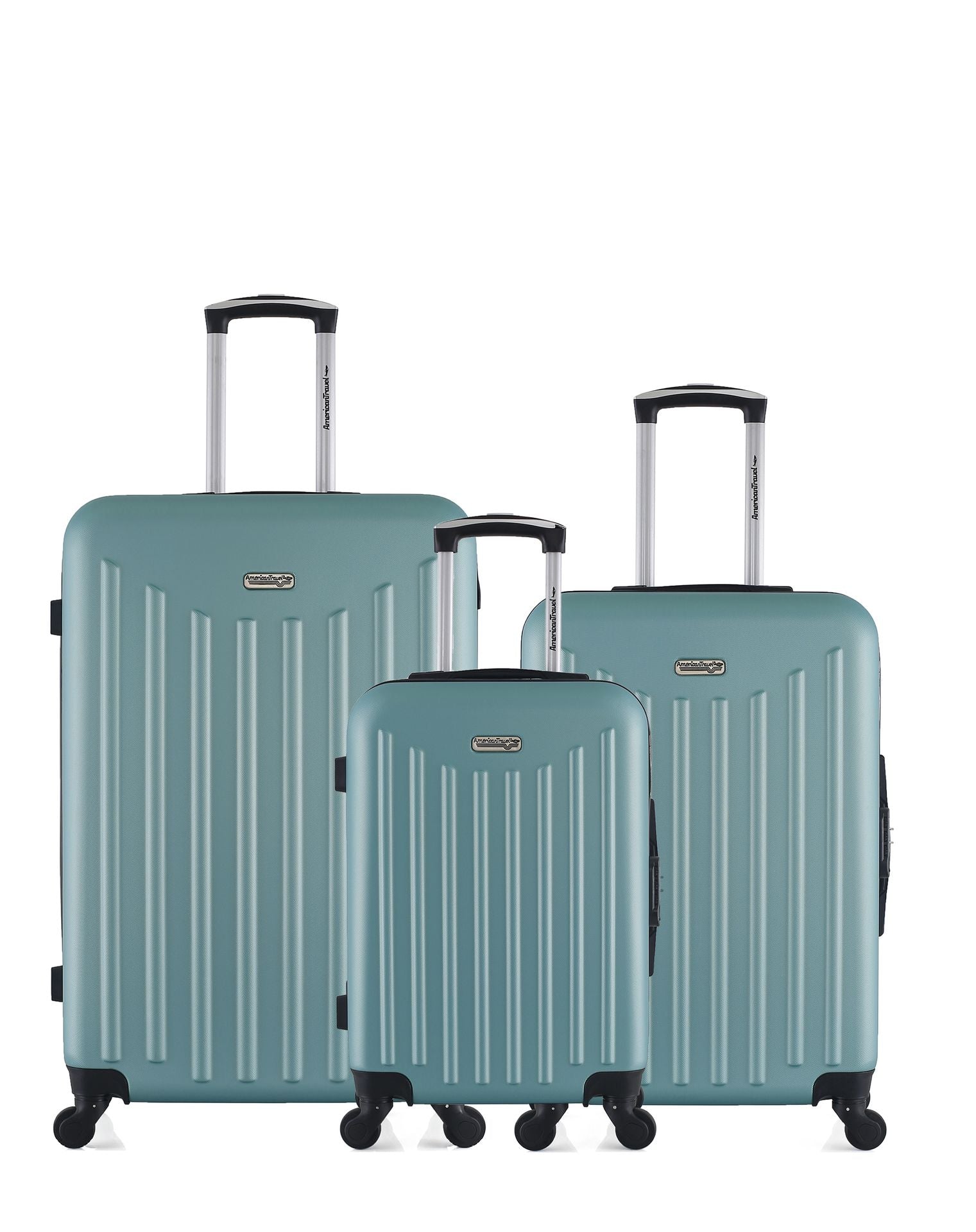 Lot de 3 Valises Rigides Grand Format, Taille Moyenne et Cabine BROOKLYN