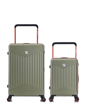 2er-Pack: Großer Koffer und Handgepäck NORTH BEACH