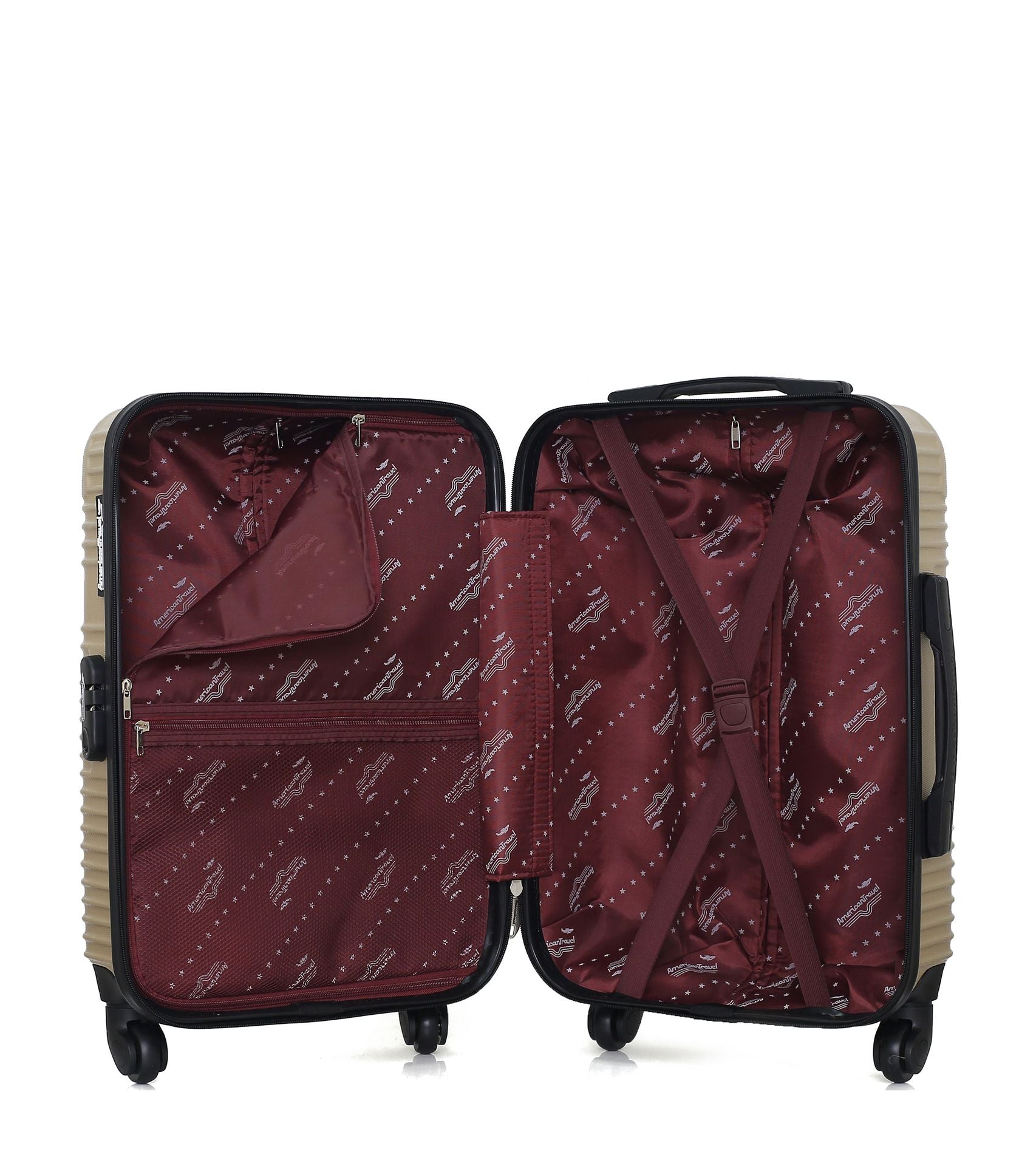 Set de 2 Valises Weekend et Cabine Abs MEMPHIS 4 roues