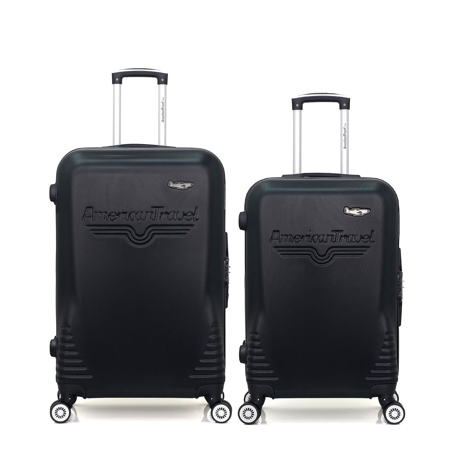 Set de 2 Valises Grand format et Weekend Abs DC 4 roues