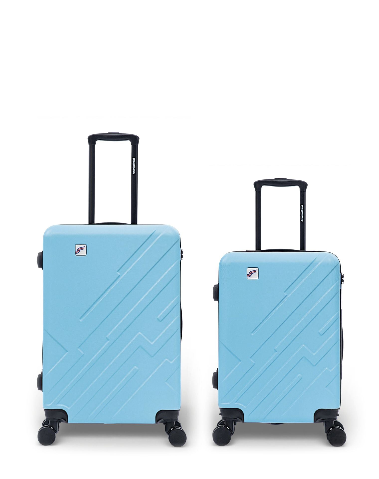 2er-Pack Hartschalenkoffer: Mittelgroßer Koffer und Handgepäck YELLOWSTONE