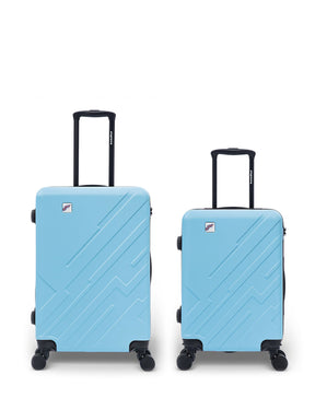2er-Pack Hartschalenkoffer: Mittelgroßer Koffer und Handgepäck YELLOWSTONE