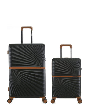 Lot de 2 Valises Rigides Grand Format et Cabine OAKLAND