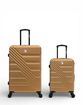 2er-Pack Hartschalenkoffer: Großer Koffer und Handgepäck REDWOOD