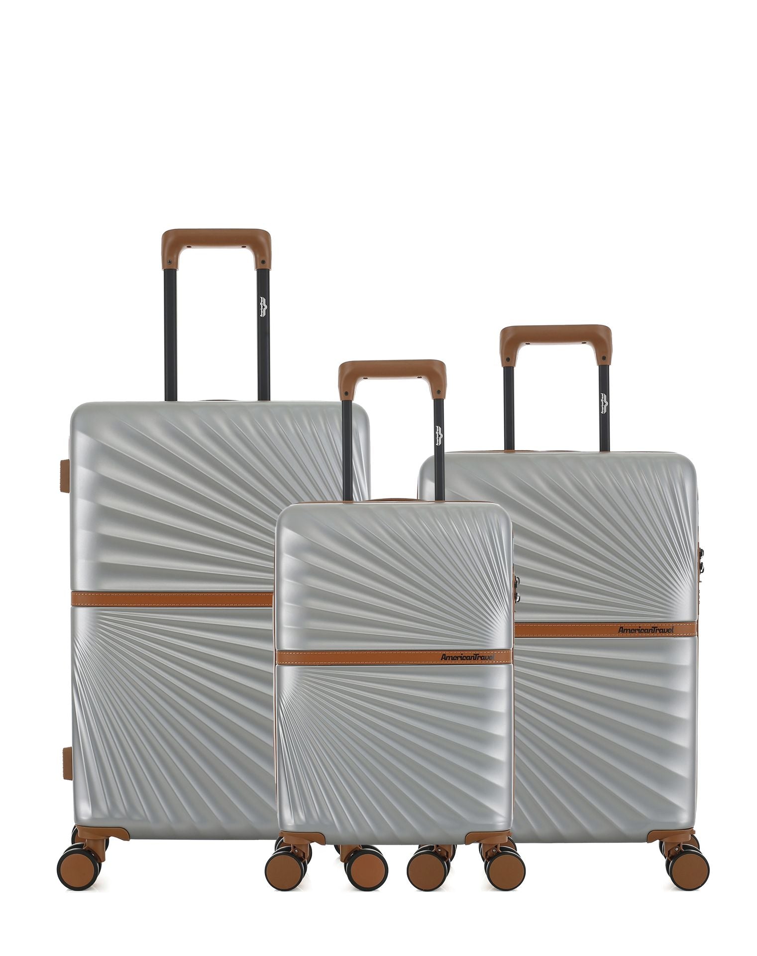 Lot de 3 Valises Rigides Taille Moyenne, Cabine et Cabine XS OAKLAND