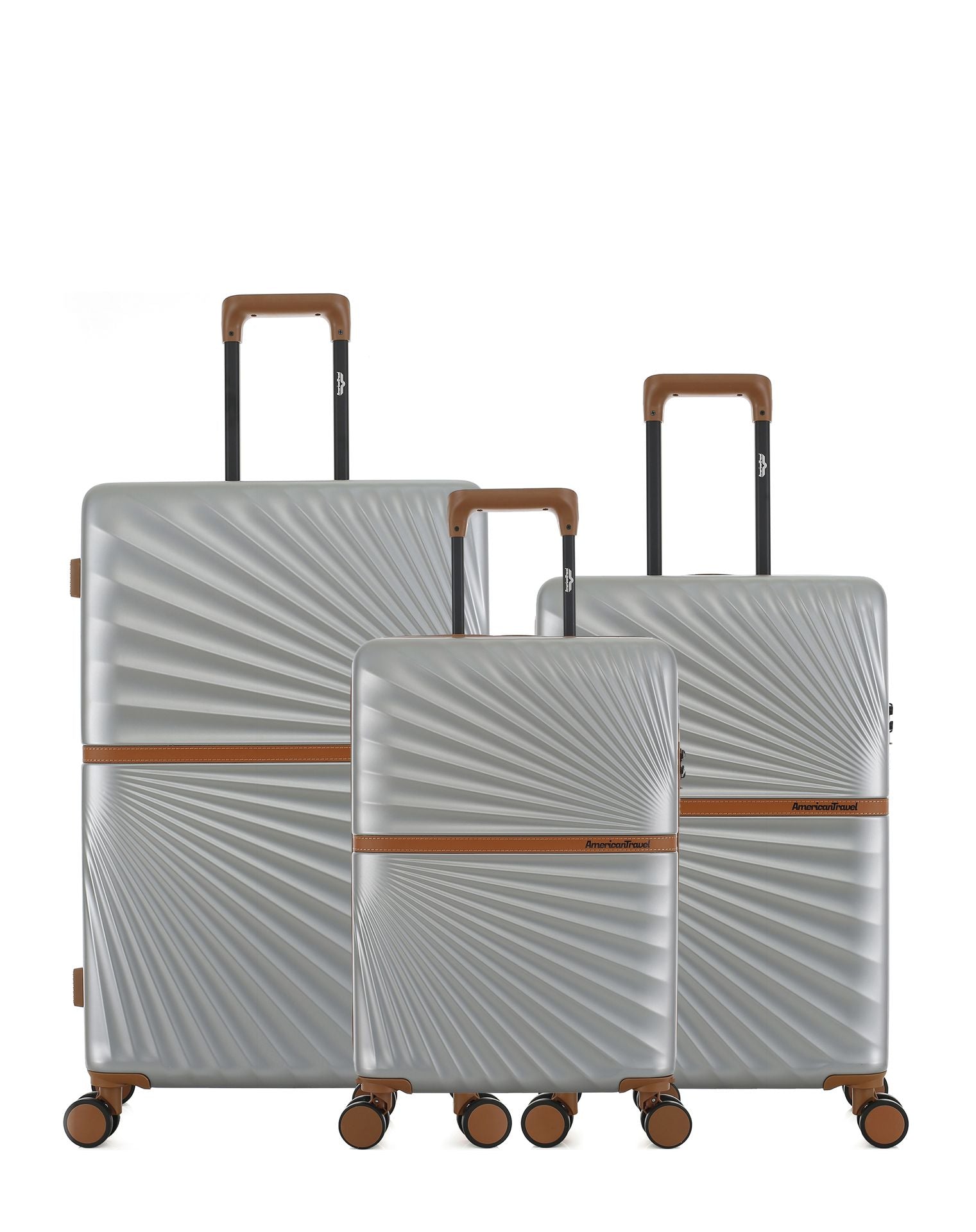 Lot de 3 Valises Rigides Grand Format, Taille Moyenne et Cabine OAKLAND