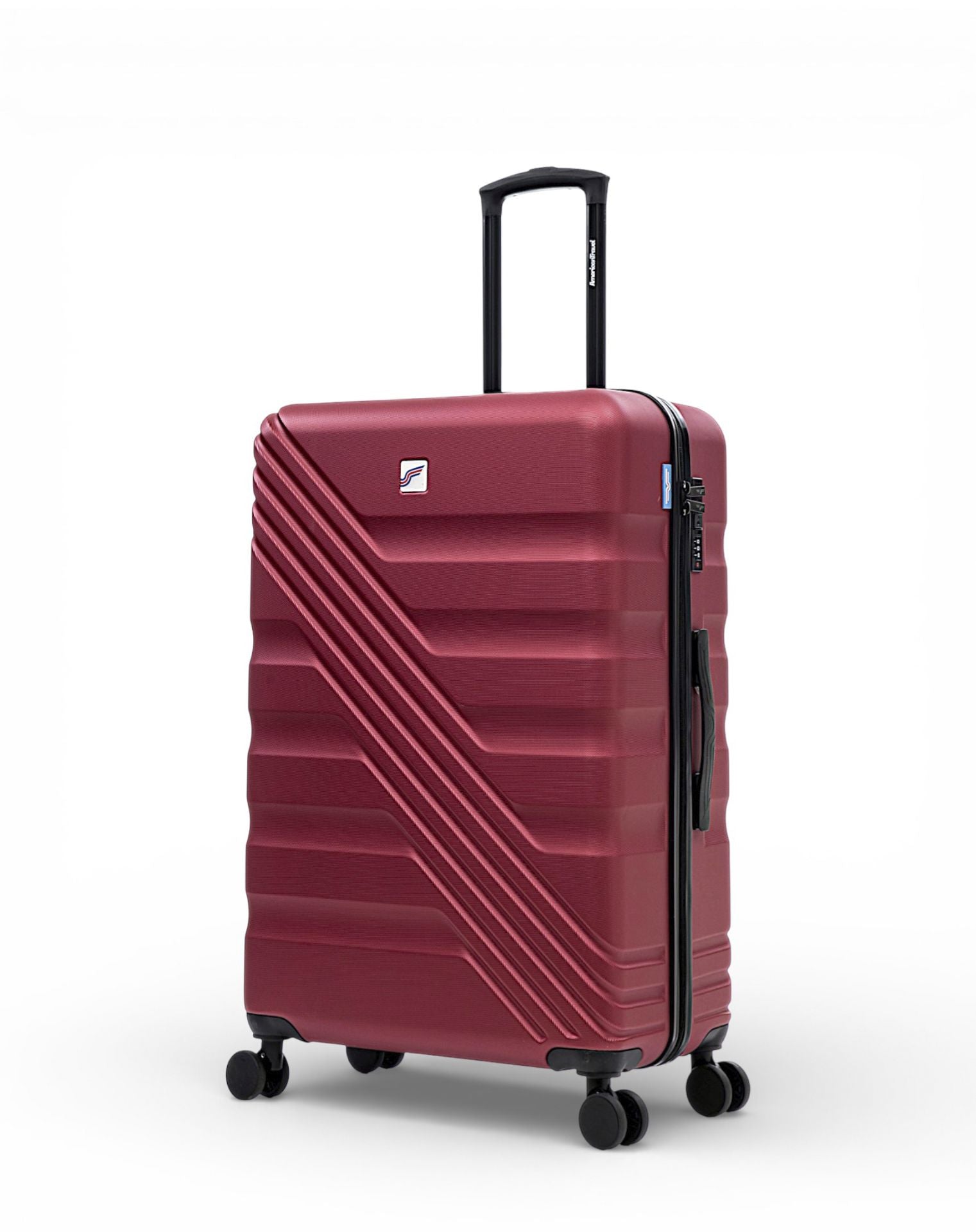 2er-Pack Hartschalenkoffer: Großer Koffer und mittelgroßer Koffer REDWOOD
