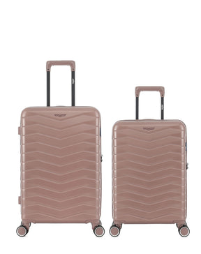Lot de 2 Valises Rigides Taille Moyenne et Cabine SEATTLE