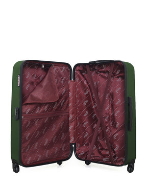 Lot de 2 Valises Rigides Grand Format et Cabine BROOKLYN