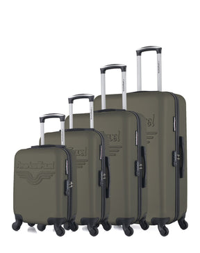 Set de 4 Valises ABS Chelsea-M 4 Roues