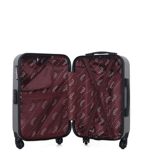 Set de 2 Valises Abs CHELSEA 4 roues