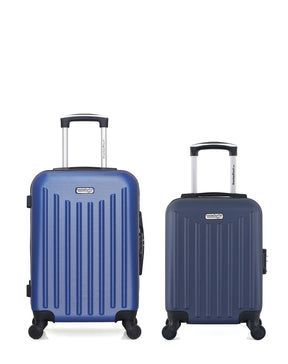 Lot de 2 Valises Rigides Cabine et Cabine XXS BROOKLYN
