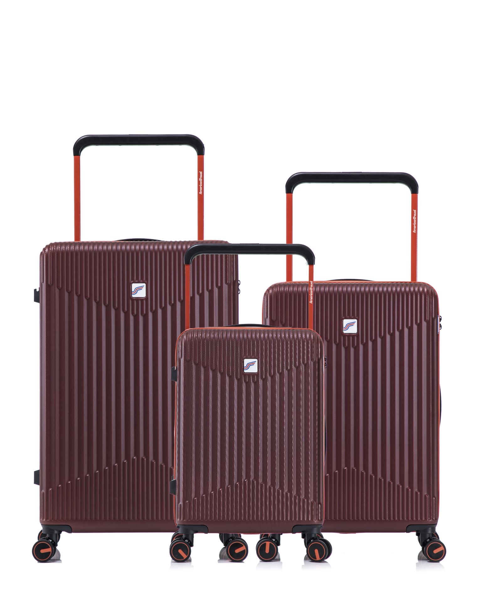 3er-Pack Hartschalenkoffer: Großer Koffer, mittelgroßer Koffer und Handgepäck NORTH BEACH