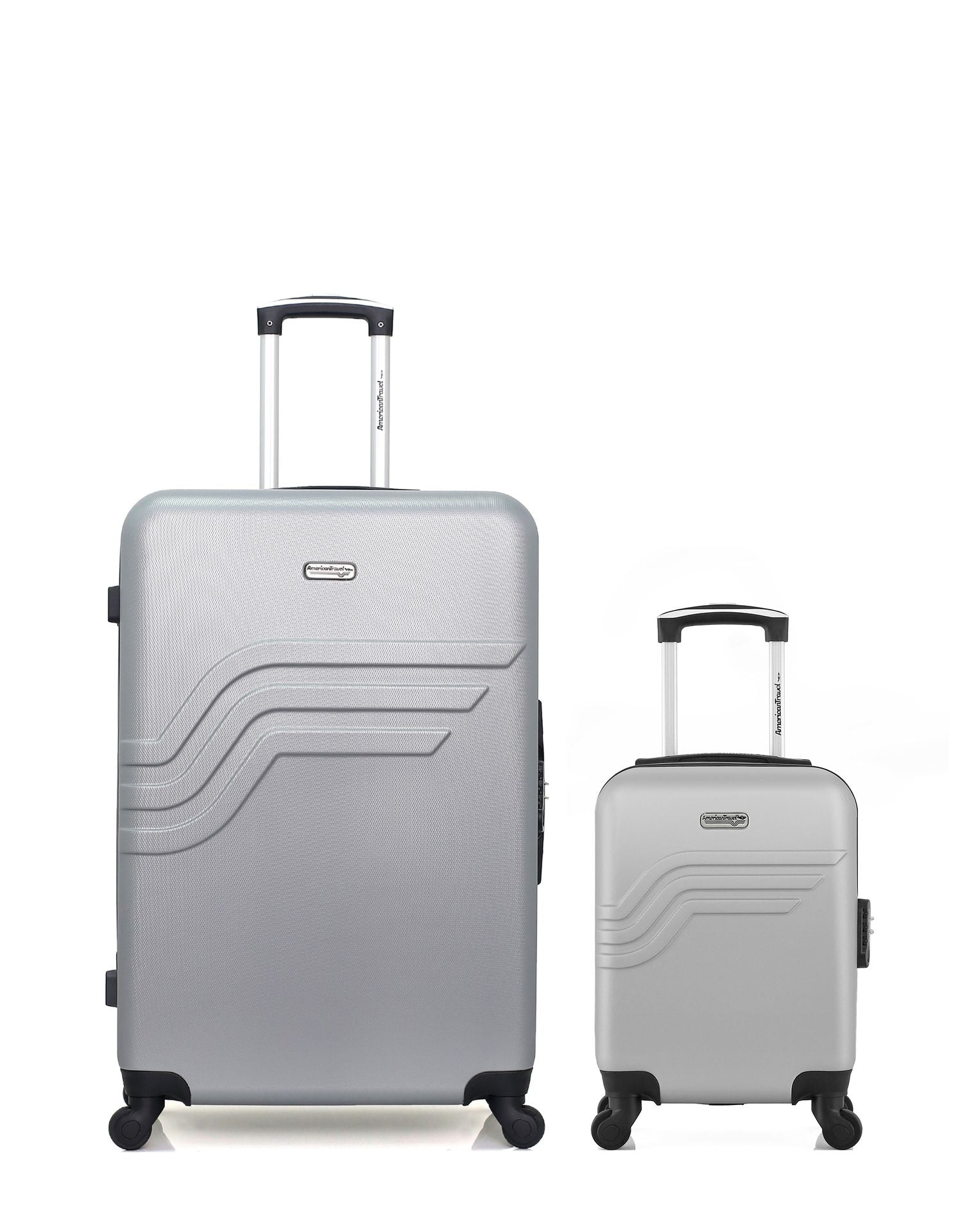 Lot de 2 Valises Rigides Grand Format et Cabine XXS QUEENS
