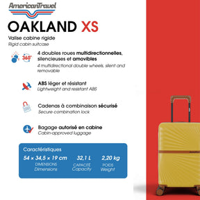 Set de 4 Valises Rigides OAKLAND-O
