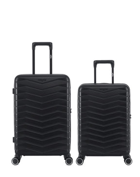 Lot de 2 Valises Rigides Taille Moyenne et Cabine SEATTLE