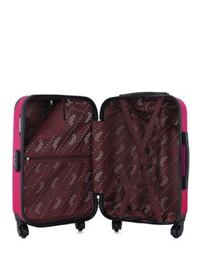 Valise Cabine ABS BUDAPEST 4 Roues 55 cm