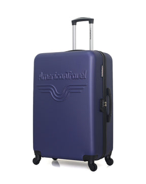 AMERICAN TRAVEL – 2er-Pack: Großer Koffer und Kosmetikkoffer CHELSEA