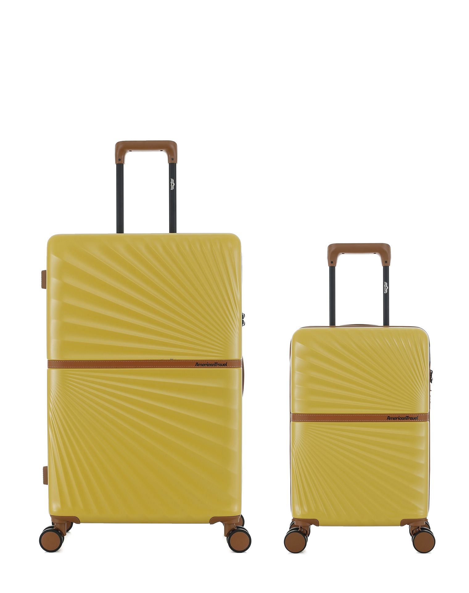 Lot de 2 Valises Rigides Grand Format et Cabine XS OAKLAND