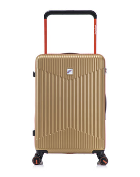 2er-Pack Hartschalenkoffer: Mittelgroßer Koffer und Handgepäck NORTH BEACH