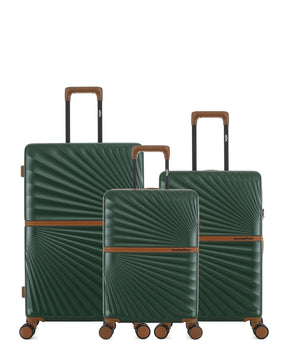 Lot de 3 Valises Rigides Grand Format, Taille Moyenne et Cabine OAKLAND