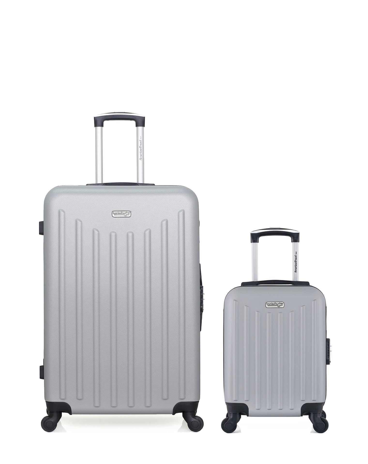 Lot de 2 Valises Rigides Grand Format et Cabine XXS BROOKLYN