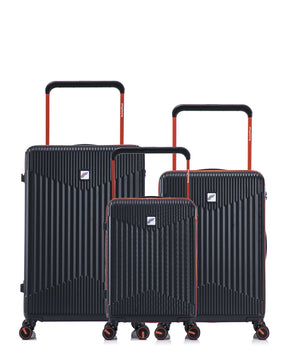 3er-Pack Hartschalenkoffer: Großer Koffer, mittelgroßer Koffer und Handgepäck NORTH BEACH