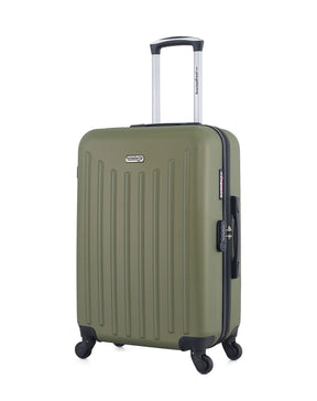 AMERICAN TRAVEL - 2er-Pack: Mittelgroßer Koffer und Handgepäck BROOKLYN