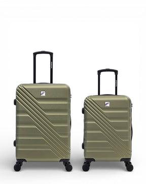 Lot de 2 Valises Rigides Taille Moyenne et Cabine REDWOOD