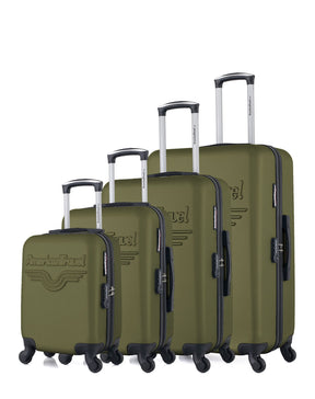 Set de 4 Valises ABS Chelsea-M 4 Roues
