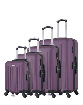 Set de 4 Valises Rigides BROOKLYN-M